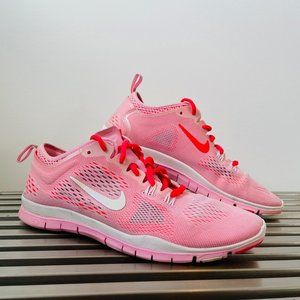 Nike Women’s Free 5.0 Pink 641875-600 Running Shoes Lace up low tops Size 7.5